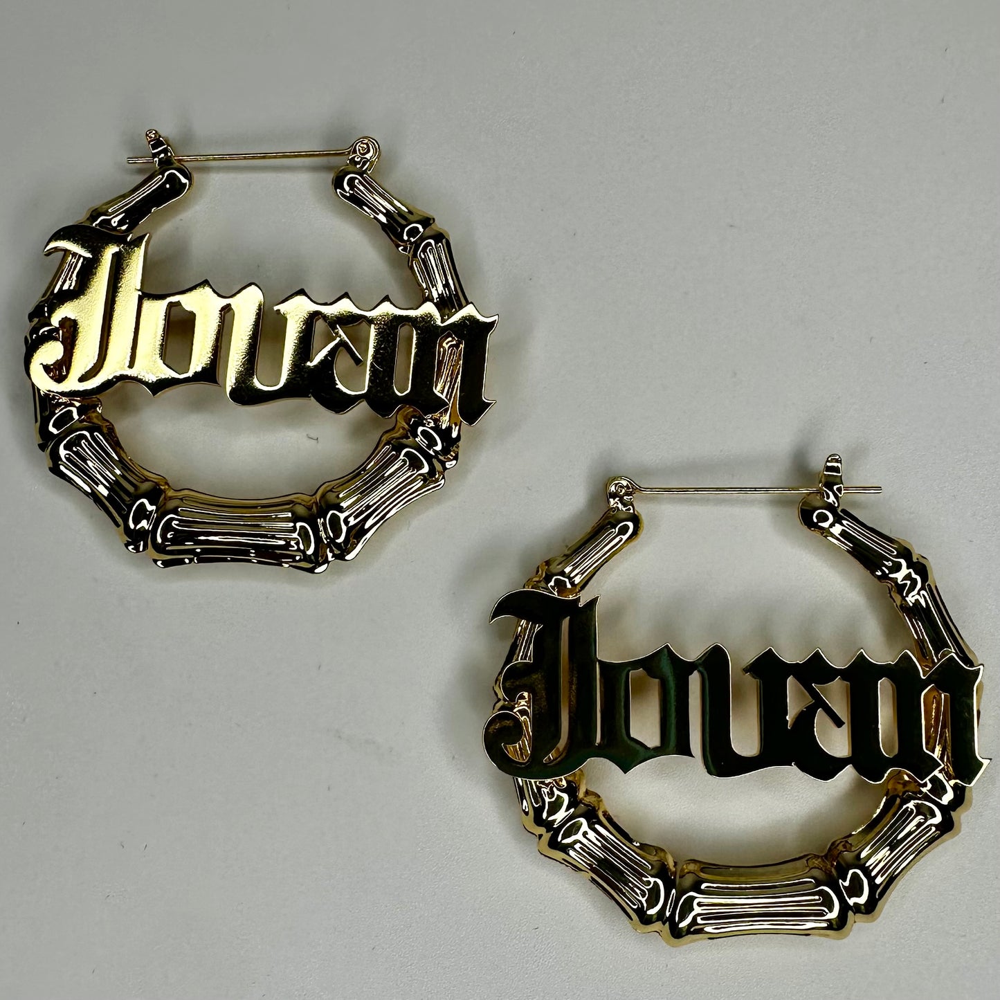 Bamboo Custom Hoops