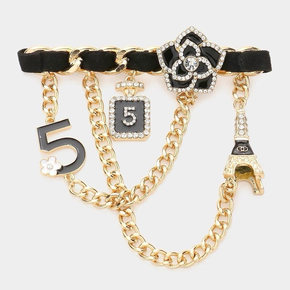 Eiffel Tower Brooch