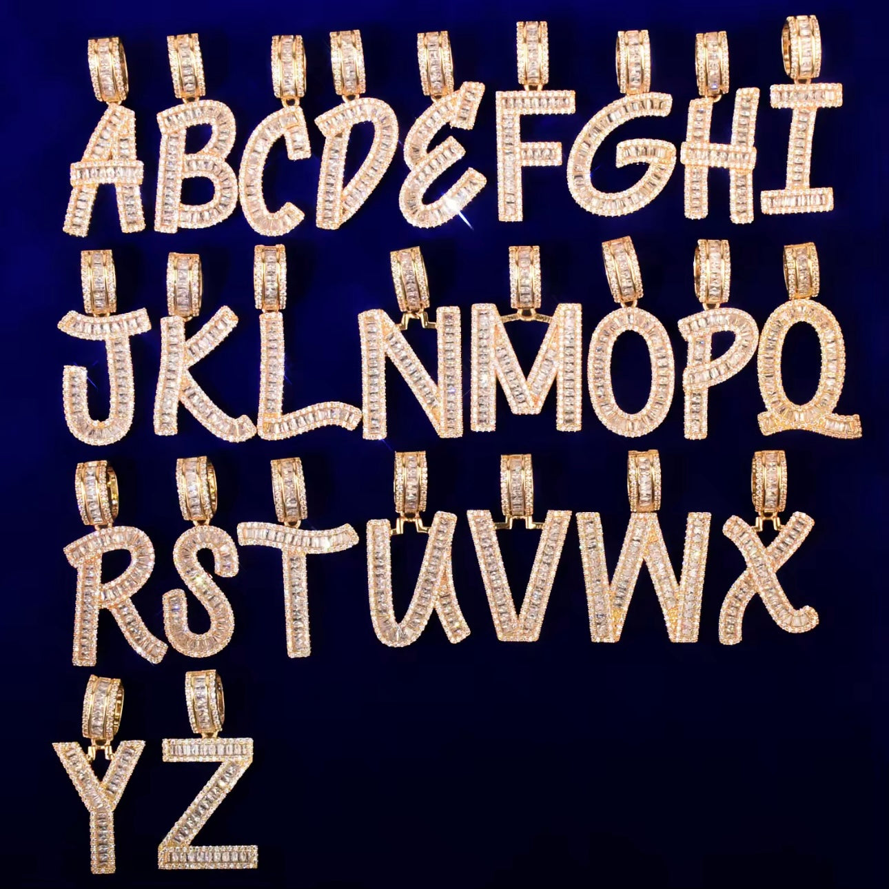 Initial Monogram Pendant Necklace (pre-order) ships in 2-3 weeks