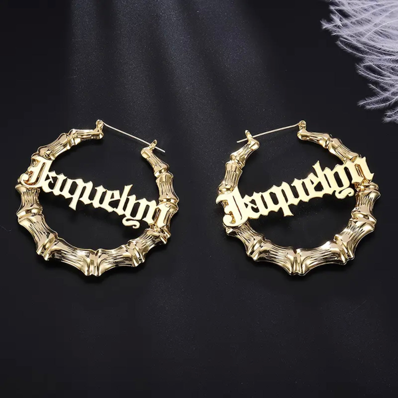 Bamboo Custom Hoops