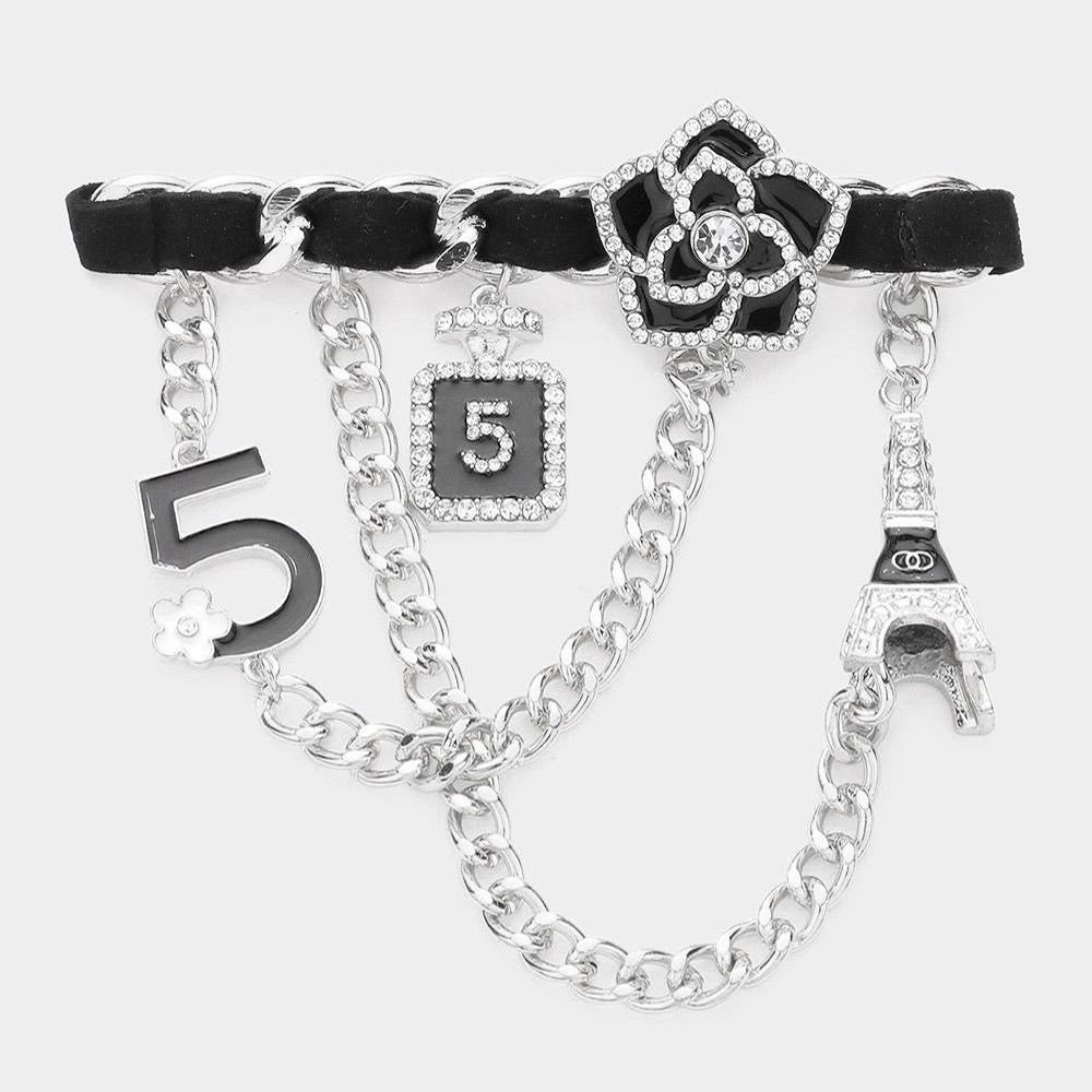 Eiffel Tower Brooch