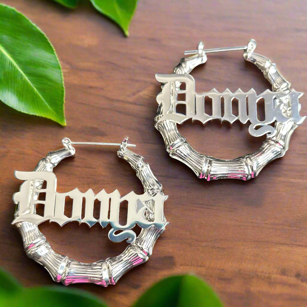 Bamboo Custom Hoops