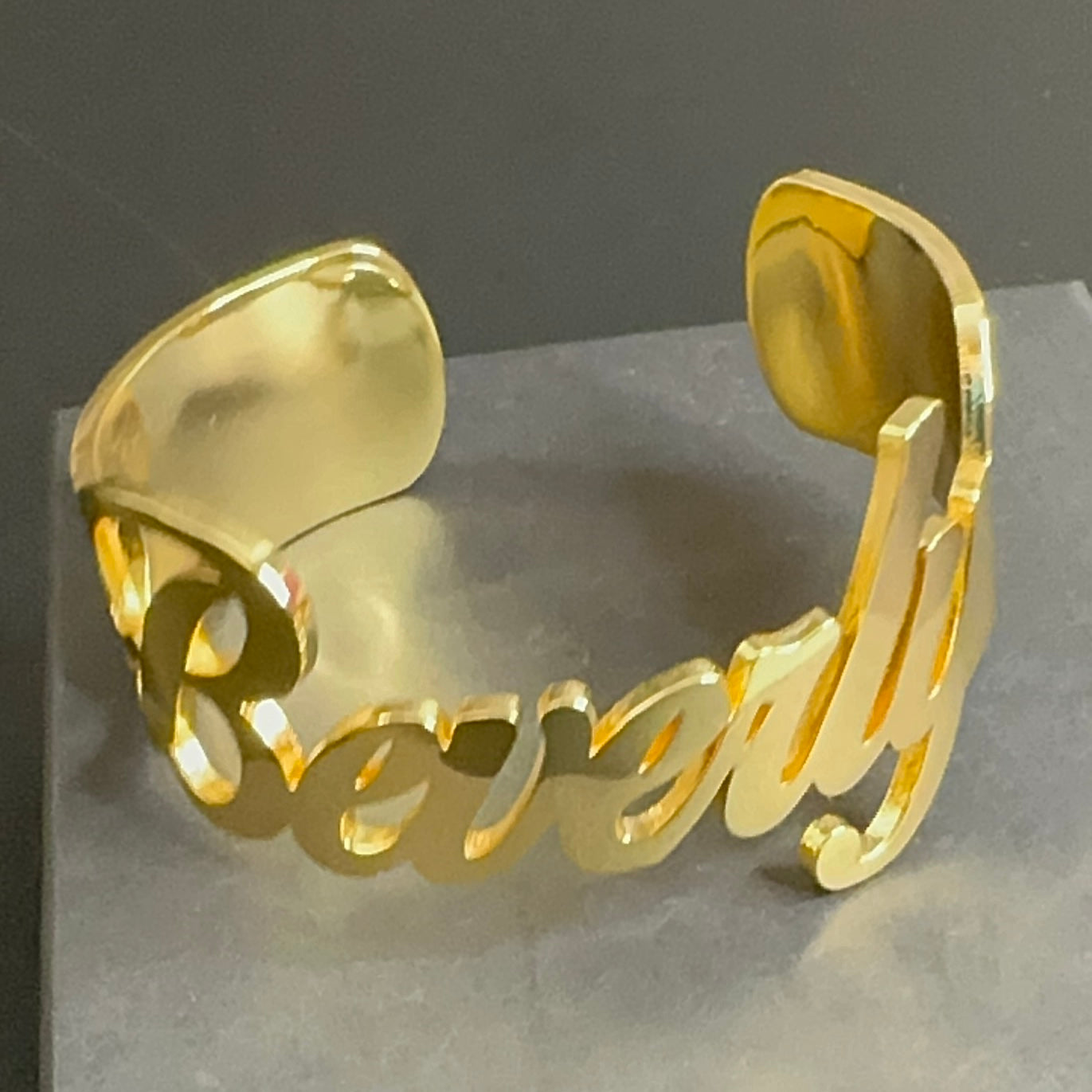 Signature Name Bangle (Processing time is around 3 weeks)