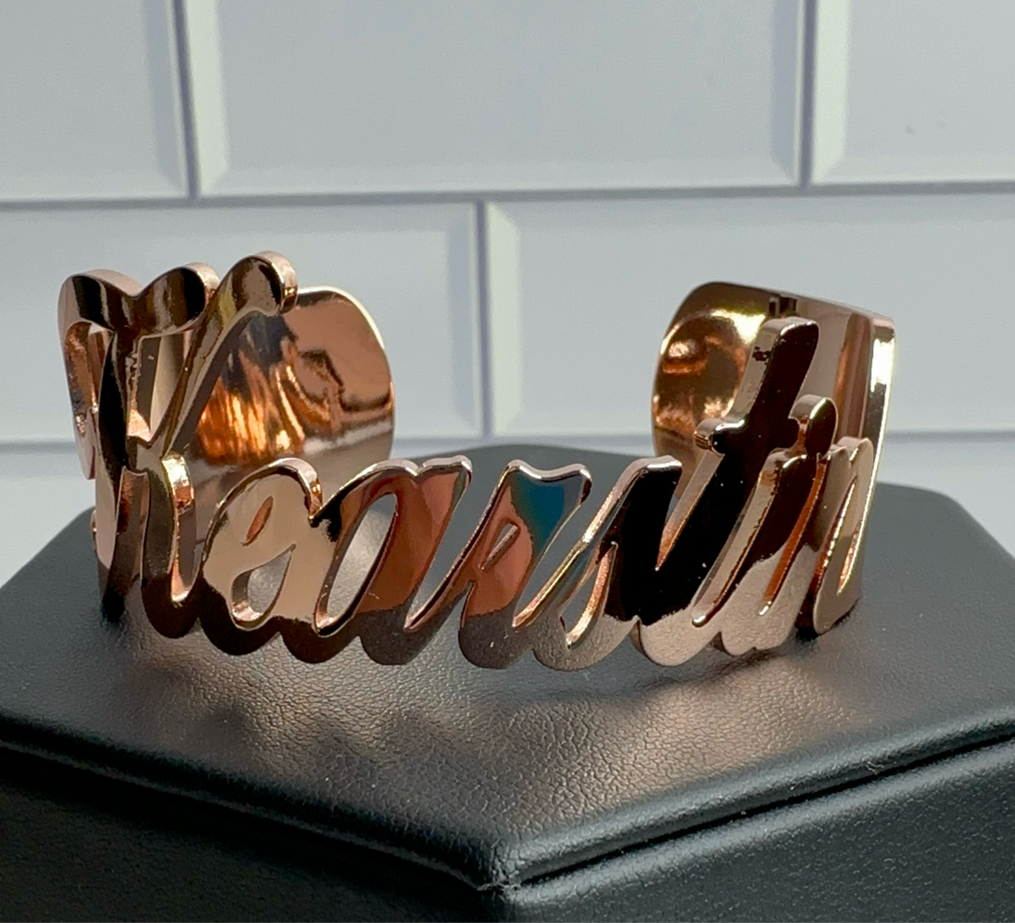 Signature Name Bangle (Processing time is around 3 weeks)